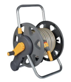 (2431) Hozelock 2 In 1 Assembled Reel+25m M/P+ Fittings/nozzle