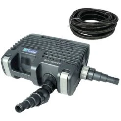 Hozelock 1583 Aquaforce 6000 Garden Pond Pump And Filter & 5m Hozelock Pond Hose
