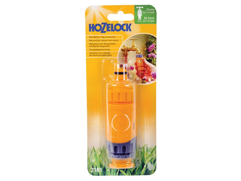 Hozelock 2181 Non-Return Valve Tap Connector 1/2 - 5/8in BSP - Image 3
