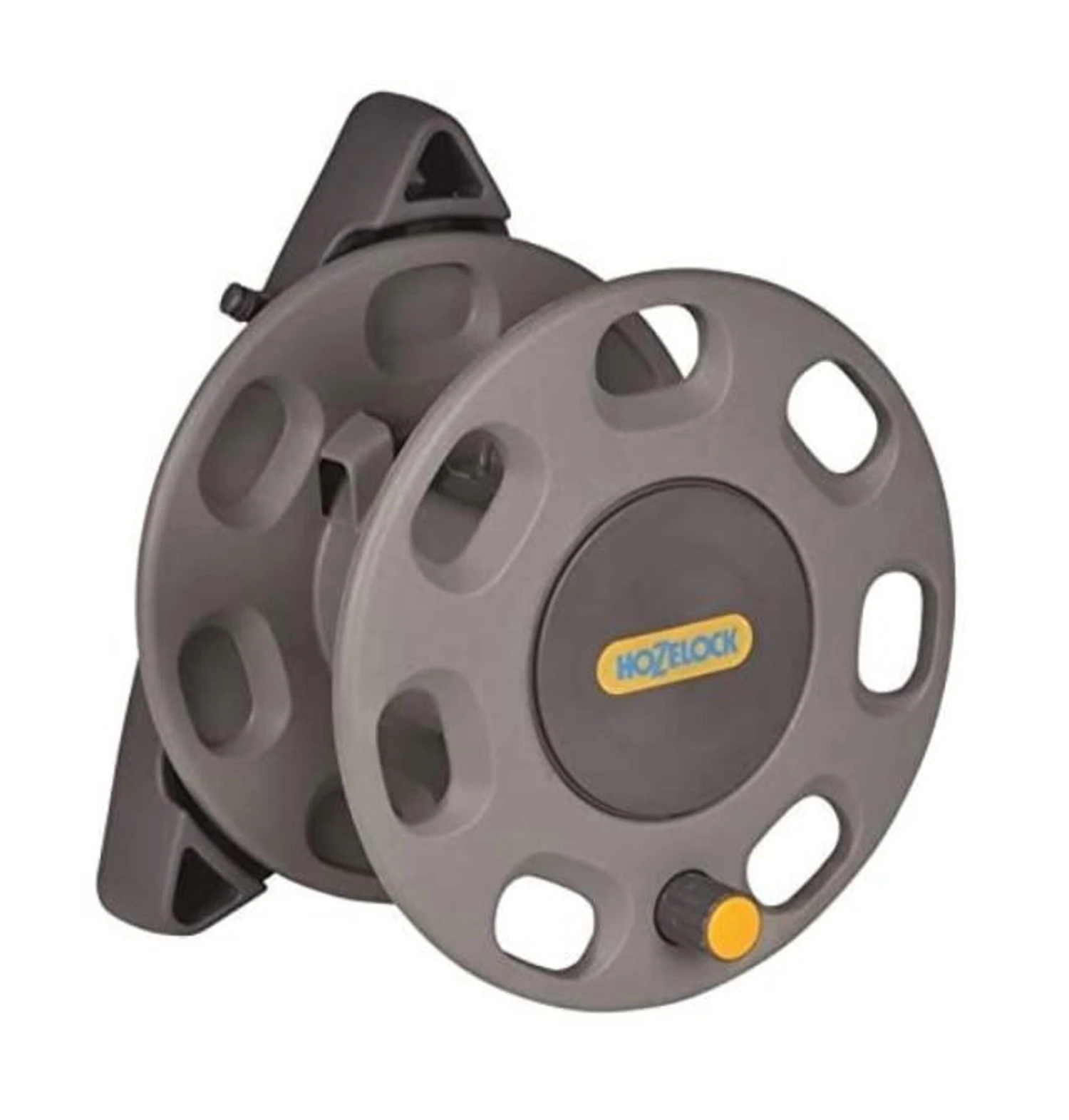 Hozelock 2420 30 Meters Compact Wall Mounted Hose Reel With Hozelock Hose Guide