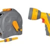 Hozelock Compact 2in1 Reel With 25m Hose & Multi Spray Gun Plus