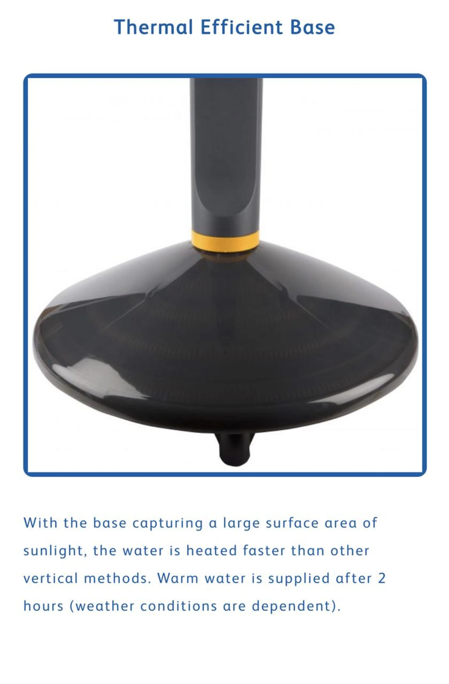 Hozelock Garden Solar Shower 100-100-213 - Image 3