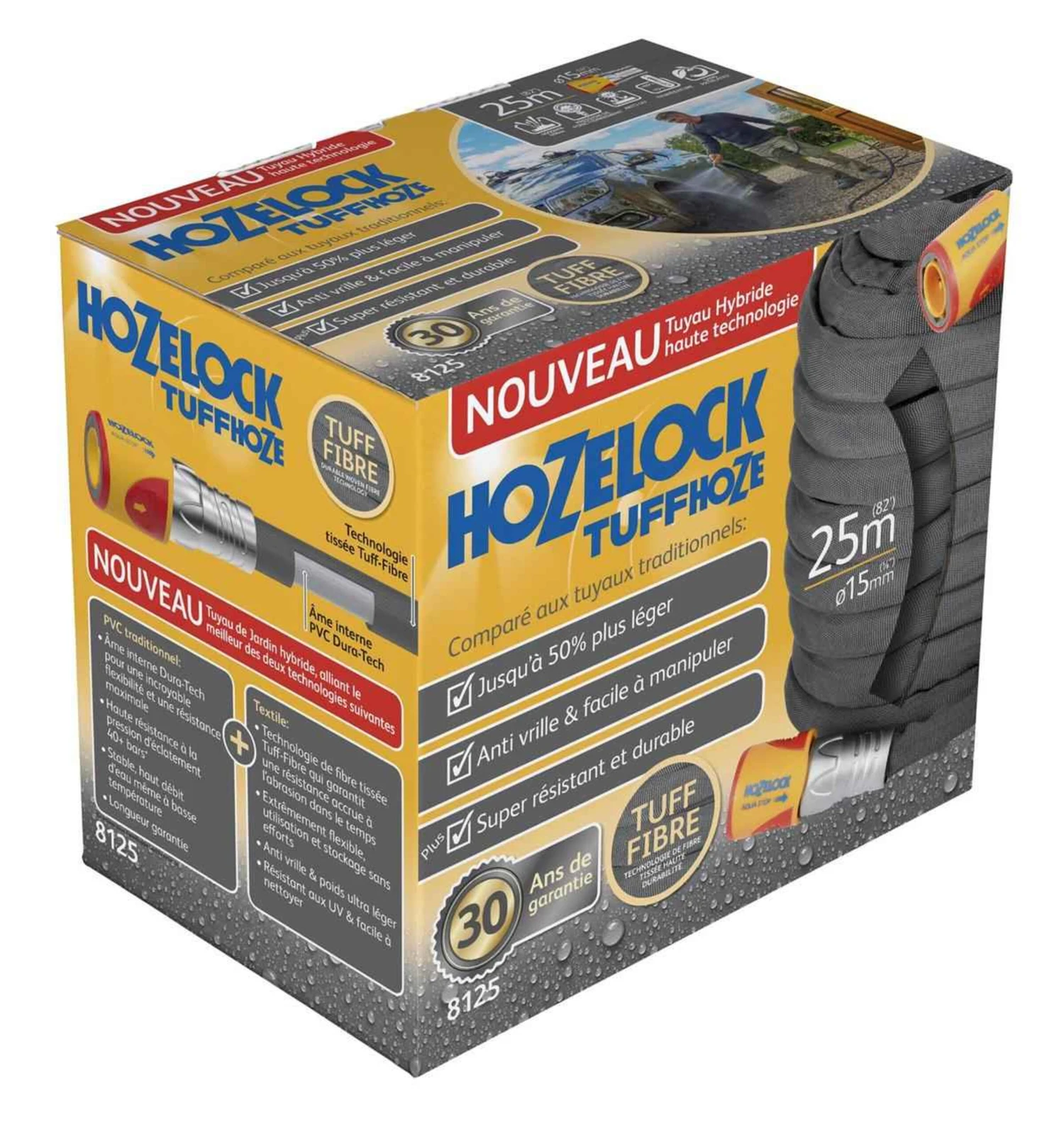 Hozelock Tuffhoze 25m 8125 - Image 6